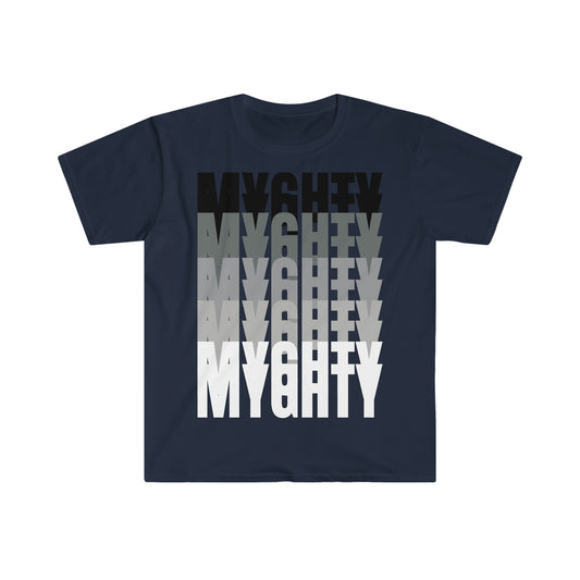 MYGHTY faded softstyle, casual T-shirt.